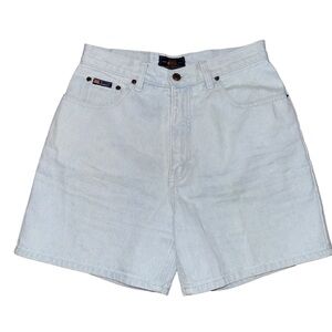 Vintage Route 66 Women’s Classic Light Blue High Rise Denim Shorts Size 9/10